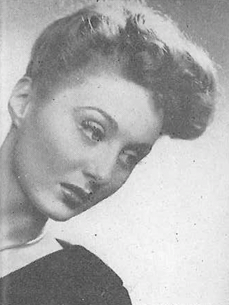 Betty Garrett as published in Theatre World, volume 1: 1944-1945.