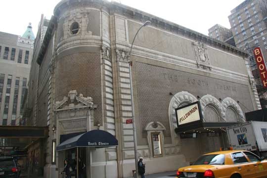 Booth Theatre on Broadway in NYC