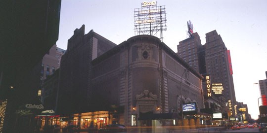 Booth Theatre on Broadway in NYC