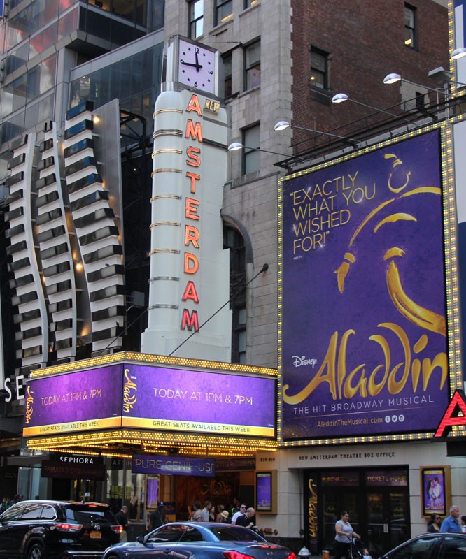 New Amsterdam Theatre New York Seating Chart